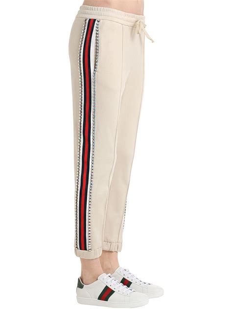 gucci track pants - women's|gucci tracksuit pants.